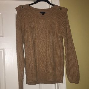 Sparkly Cable Knit Sweater